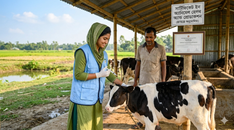 সার্টিফিকেট ইন অ্যানিমেল হেলথ অ্যান্ড প্রোডাকশন