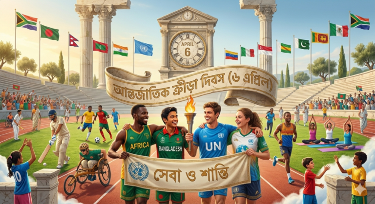 ৬ এপ্রিল আন্তর্জাতিক ক্রীড়া দিবস