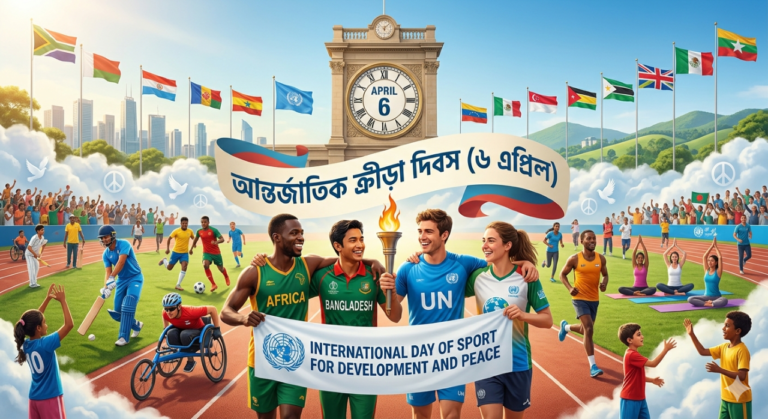 ৬ এপ্রিল আন্তর্জাতিক ক্রীড়া দিবস