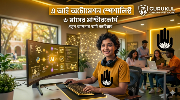 এ আই অটোমেশন স্পেশালিস্ট কোর্স আউটলাইন